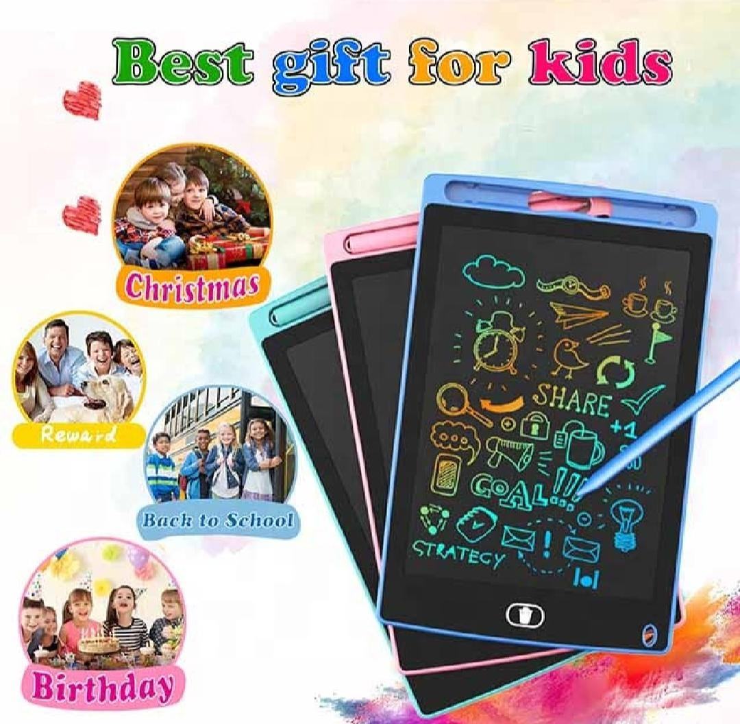 8.5 inch Multicolor Tablet Price | LCD writing tablet for kids