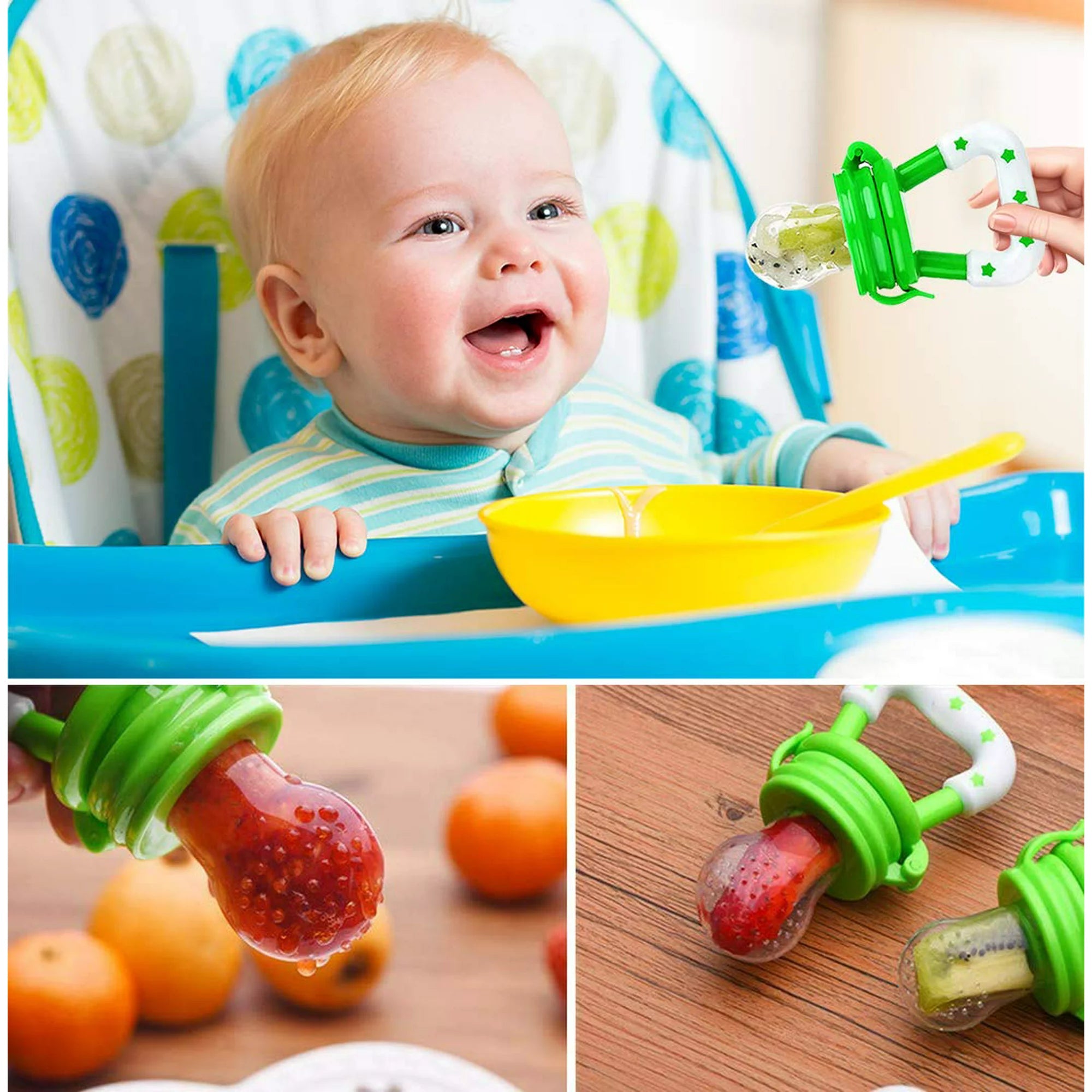 Baby Fruits Pacifier Food Feeder Baby - fruit chosni For Newborn Baby