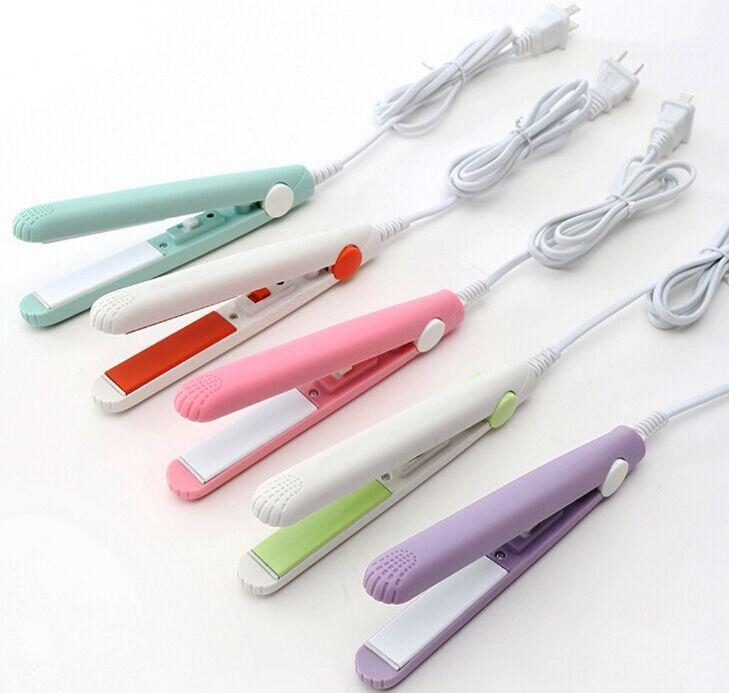 Electronic Fast Hair Straightener Portable Mini Hair Flat Iron
