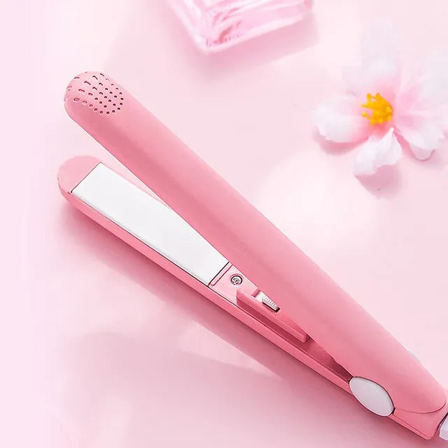 Electronic Fast Hair Straightener Portable Mini Hair Flat Iron