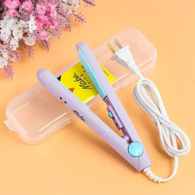 Electronic Fast Hair Straightener Portable Mini Hair Flat Iron