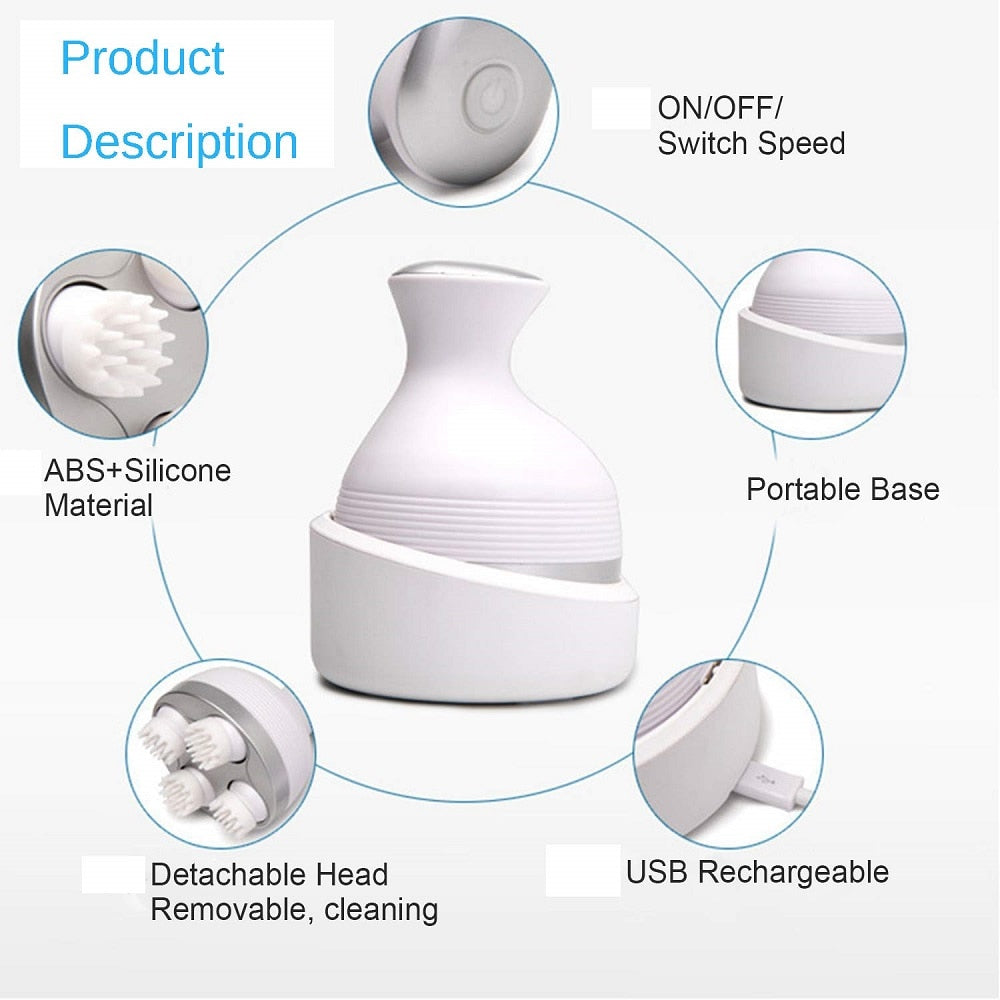 Scalp Massager – Boost Hair Growth & Improve Blood Circulation