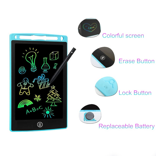 8.5 inch Multicolor Tablet Price | LCD writing tablet for kids