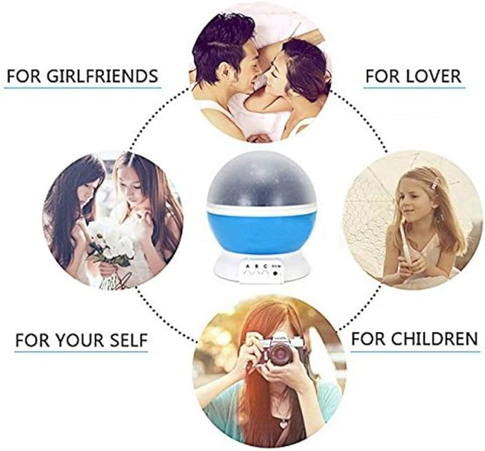 Galaxo™ Star Light Projector Best for Gifts & Decor