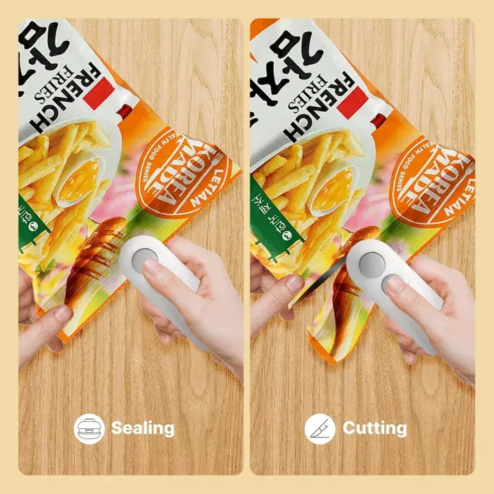 Portable Mini Sealing Machine – USB Rechargeable