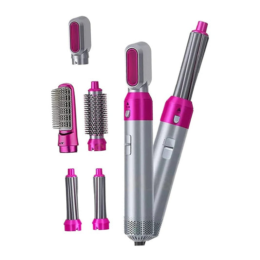 5 in 1 Electric Hair Dryer Brush | Blow Dryer Hair Comb Curling