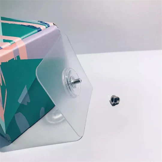 10-Pcs Punch-Free Screw Stickers