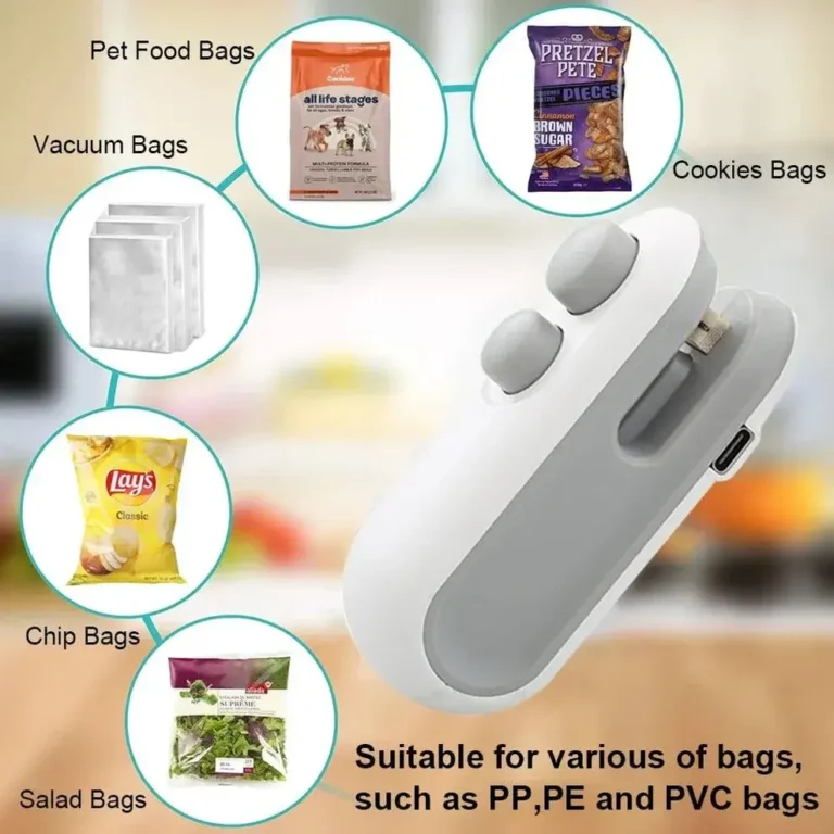 Portable Mini Sealing Machine – USB Rechargeable