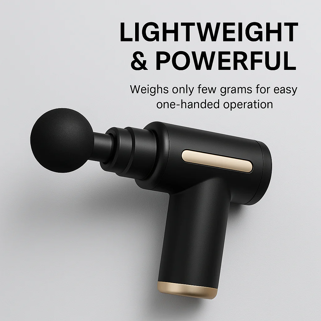 Ultra-Quiet Deep Tissue Portable Massage Gun