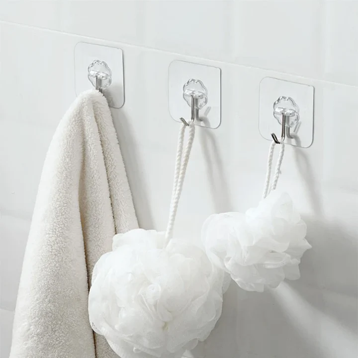 10-Pcs Punch-Free Screw Stickers