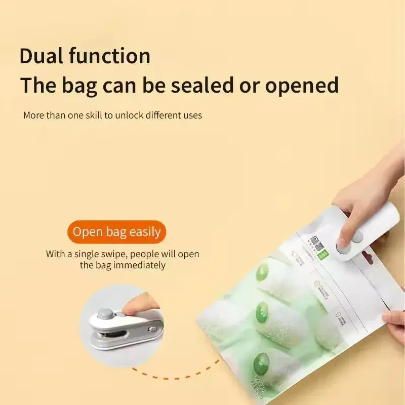 Portable Mini Sealing Machine – USB Rechargeable